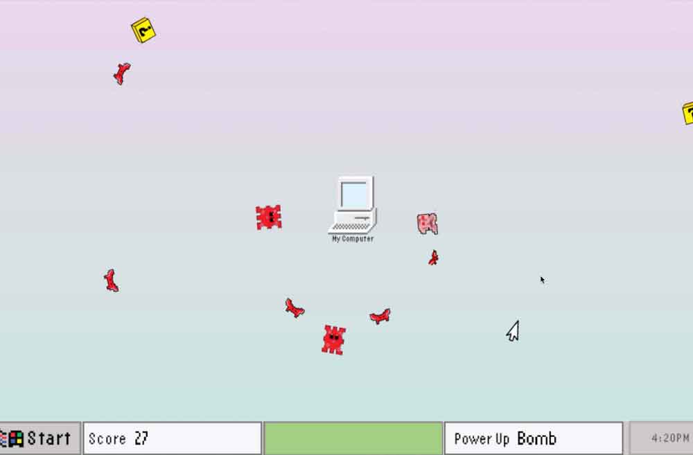 Privacy Protector is a 2D survival arcade game where you play as your mouse protecting your computer from viruses. Role: Lead Developer<br><a href='https://seshelle.itch.io/privacy-protector'>Website</a>